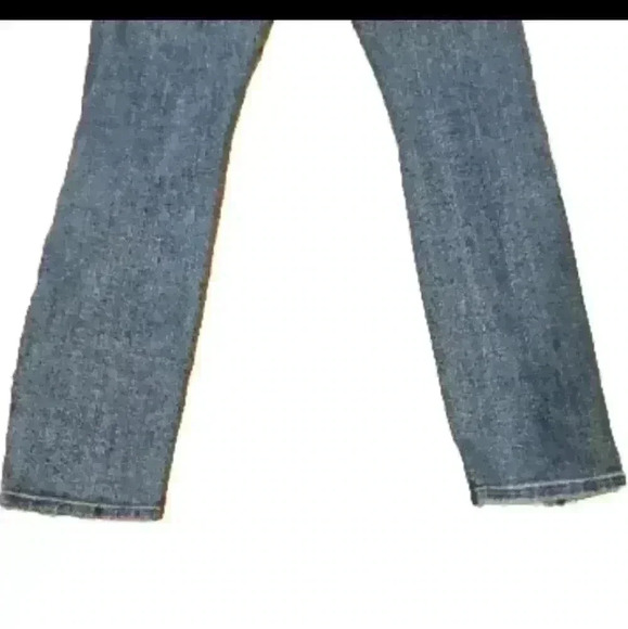 Mother Womens Medium Wash Mid Rise The Looker Crop Jean 26 - Picture 5 of 14